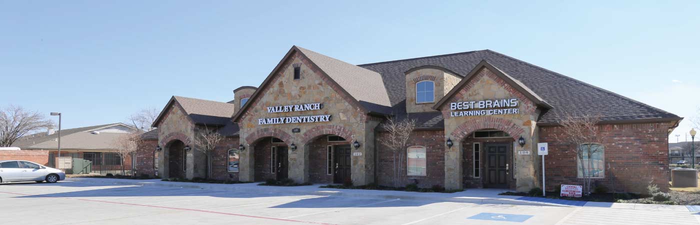 Valley Ranch Family Dentistry Exterior Building
