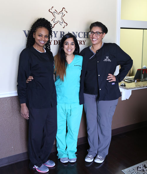 Dr. Khambaty and her staff | Valley Ranch General Dentist
